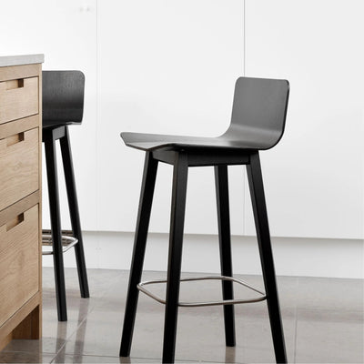 Skovby #808 Counter Stool in Black Oak - Skovby | Milola