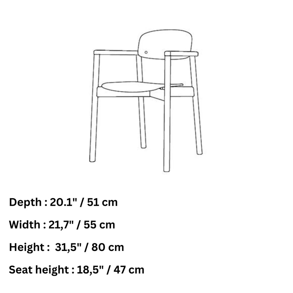 Skovby #842 Dining Chair Dimensions - Skovby | Milola