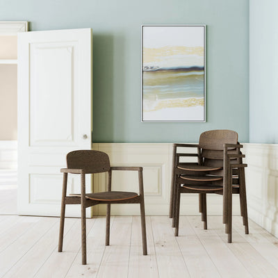 Skovby #842 Dining Chair in Oak Mocca Lacquer - Skovby | Milola