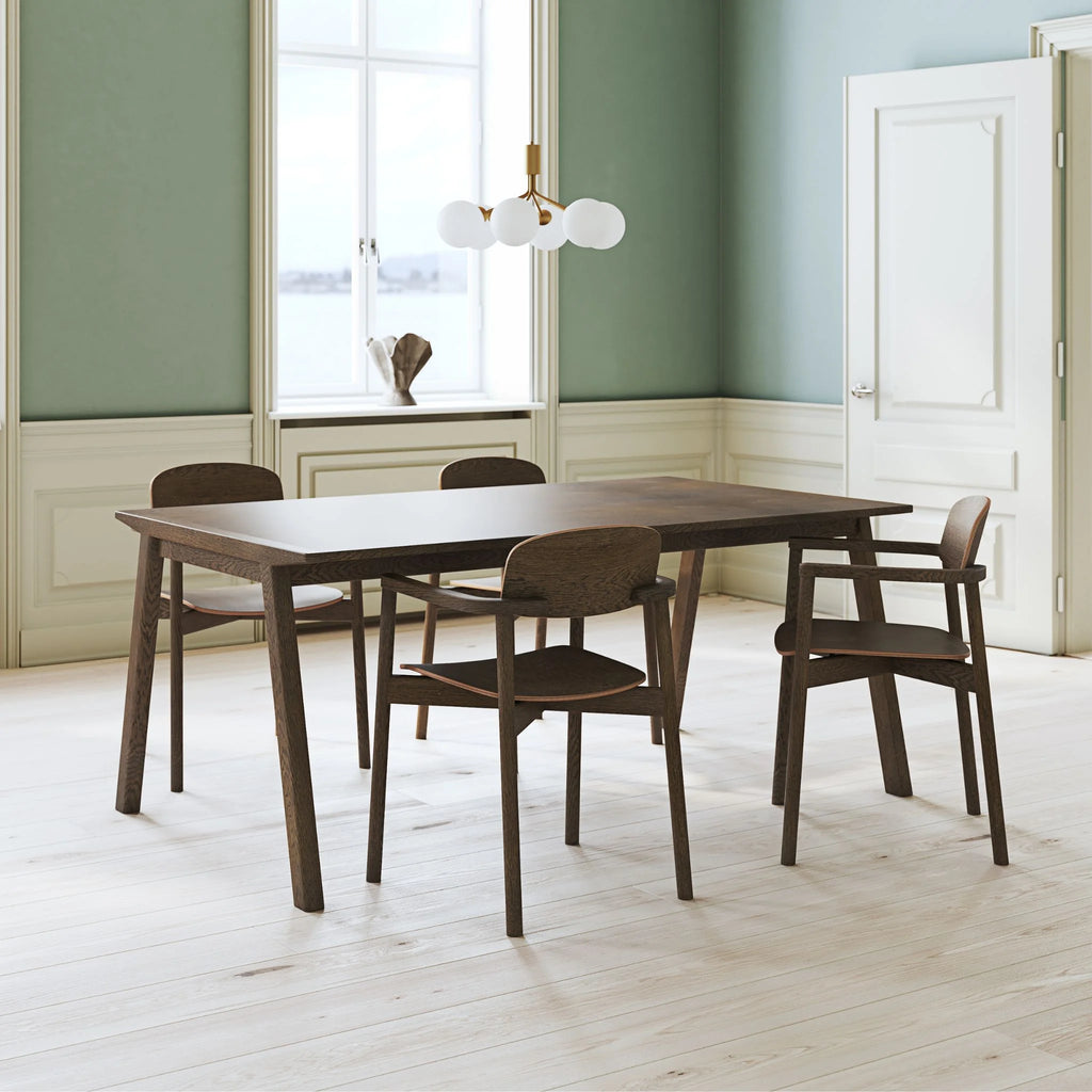 Skovby #842 Dining Chair in Oak Mocca Lacquer - Skovby | Milola