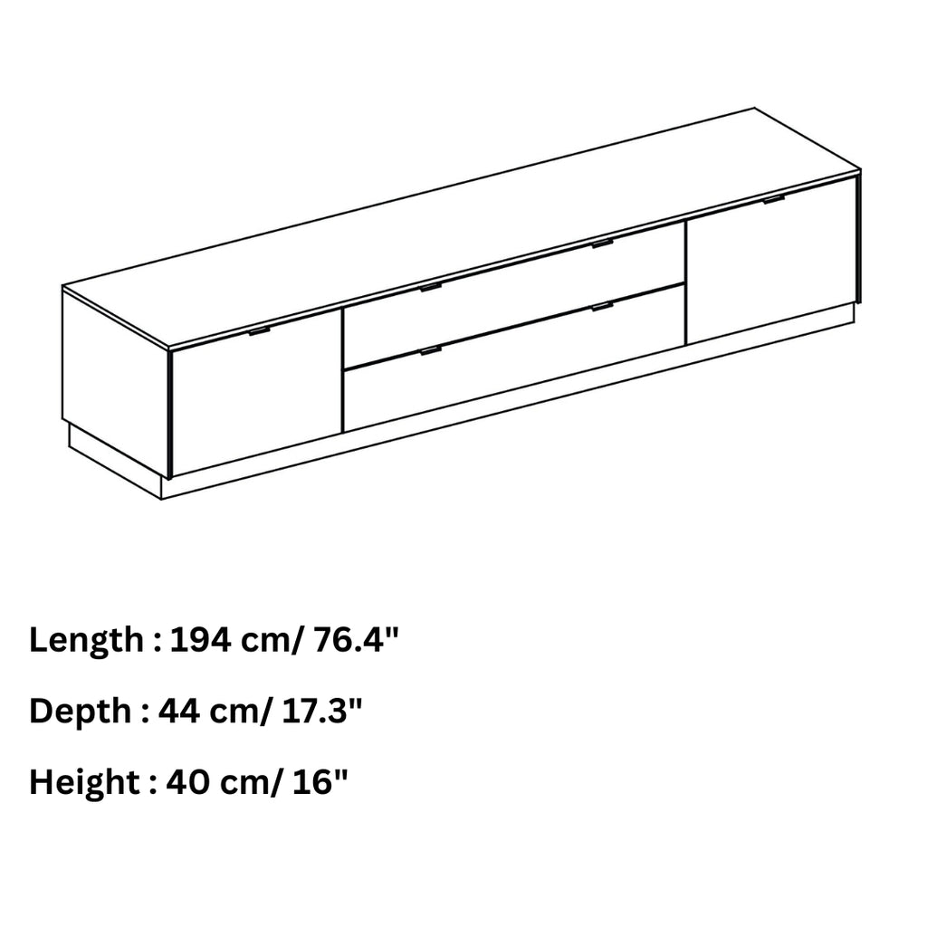 Skovby #941 TV Cabinet Dimensions -  Skovby | Milola