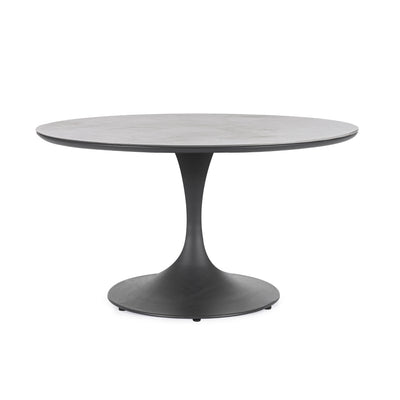 ARNOLD Round Sintered Stone Outdoor Dining Table (90/120/158cm)