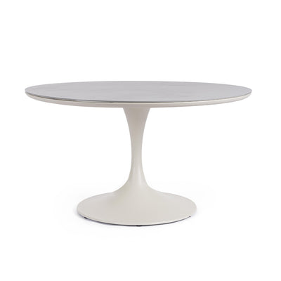 ARNOLD Round Sintered Stone Outdoor Dining Table (90/120/158cm)