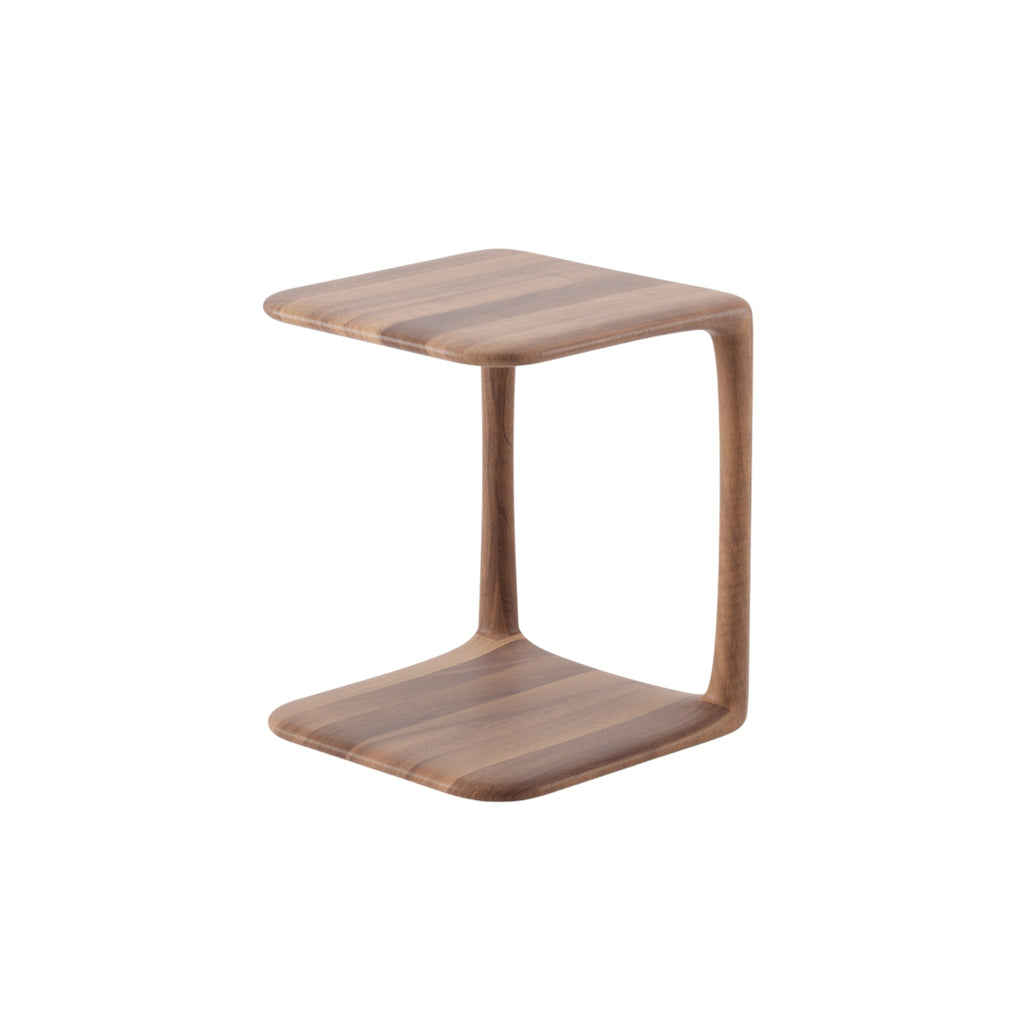 BLEND Side Table in Walnut Natural Oil - Artisan | Milola