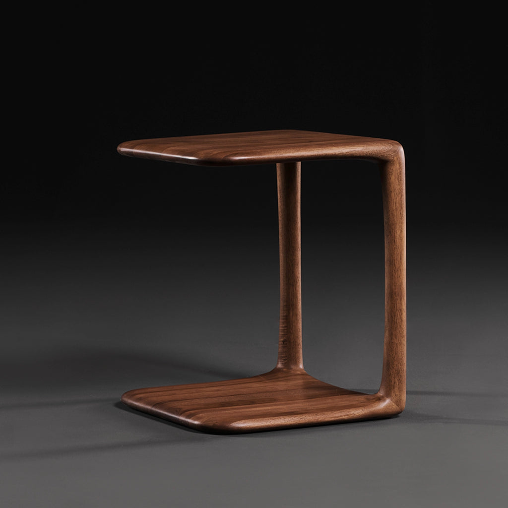 BLEND Side Table in Walnut Natural Oil - Artisan | Milola