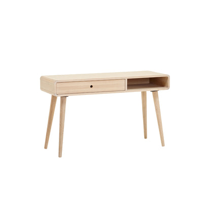 CASØ 500 Console Table in White Oiled Oak -  CASØ | Milola