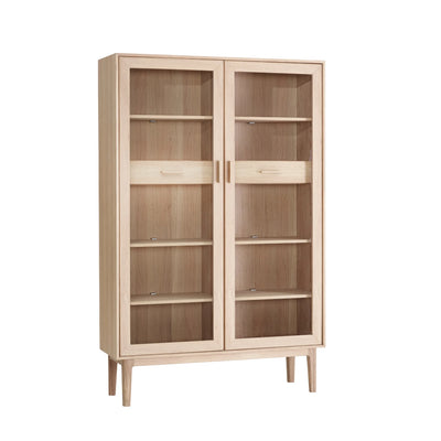 CASØ 700 Display Cabinet in White Oak - CASØ | Milola