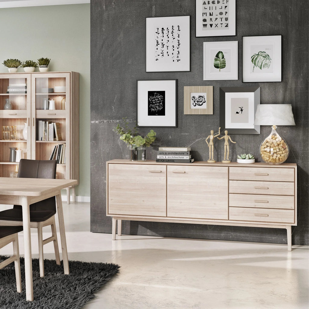 CASØ 700 Oak Sideboard in White Oiled Oak - CASØ | MIlola