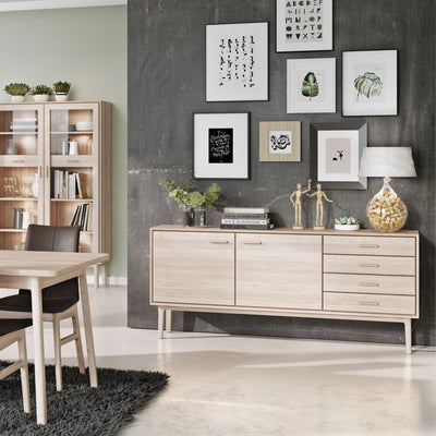 CASØ 700 Oak Sideboard in White Oiled Oak - CASØ | MIlola