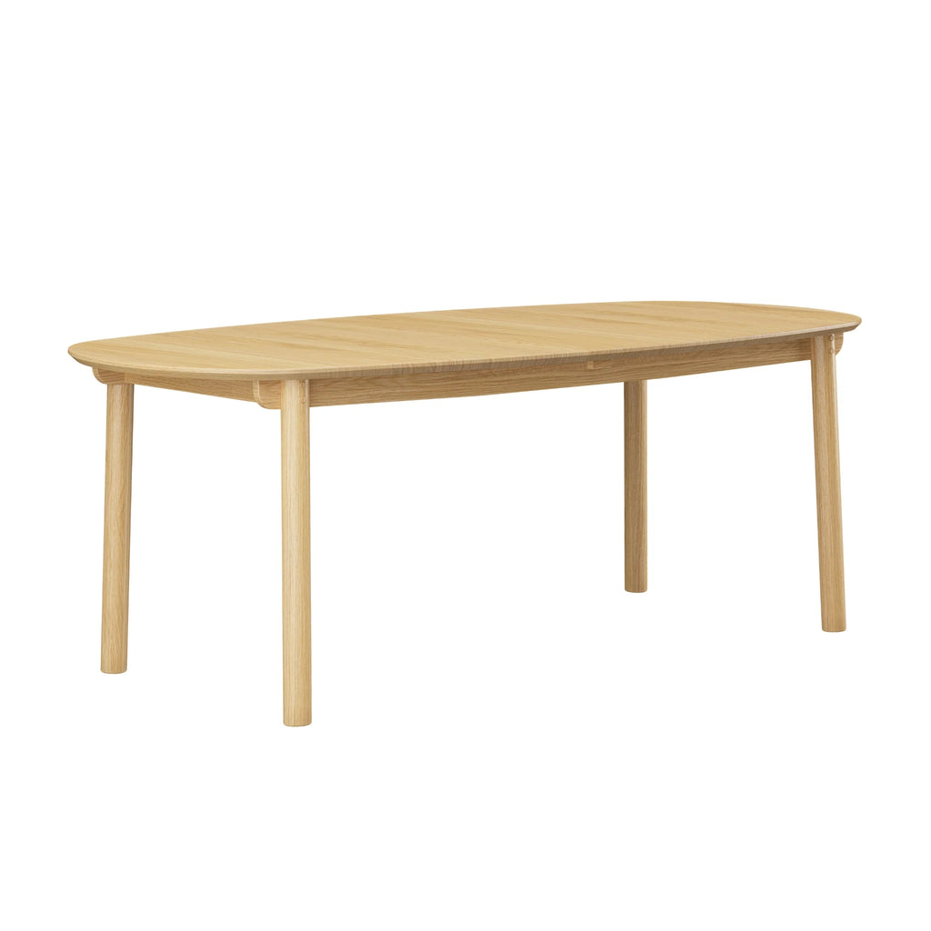 CASO 777 Solid Wood Dining Table in Natural Oiled Oak - Caso | Milola