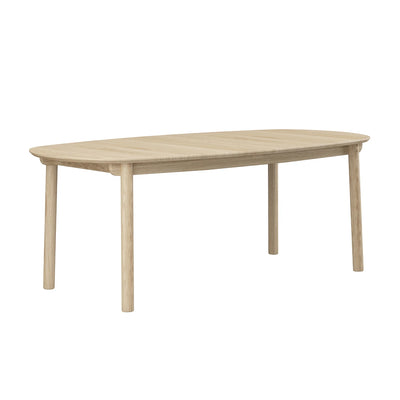 CASO 777 Solid Wood Dining Table in White Oiled Oak - Caso | Milola