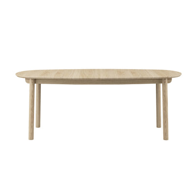 CASO 777 Solid Wood Dining Table in White Oiled Oak - Caso | Milola