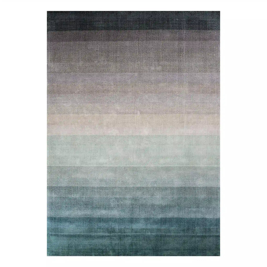 COMBINATION STRIPED Rug - Scandi Design in jade - Linie Design | Milola