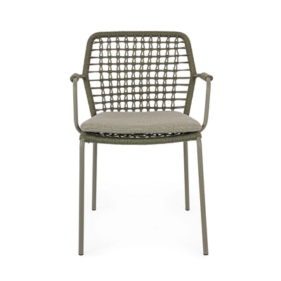 CANAR Outdoor Dining Chairs in Green - Bizzotto | Milola