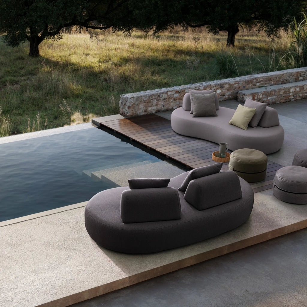 COOPER Outdoor Sofa in Graphite Sand  - Bizzotto | Milola