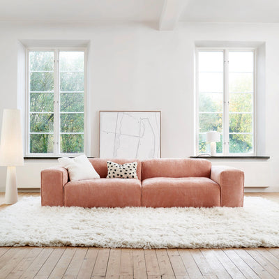 EDDA Sofa - Contemporary Modular Sofa in Dusty Pink - SITS | Milola