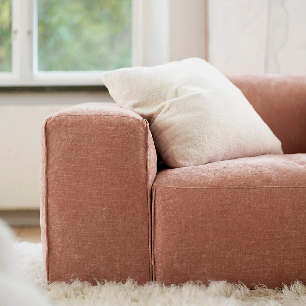 EDDA Sofa - Contemporary Modular Sofa in Dusty Pink - SITS | Milola