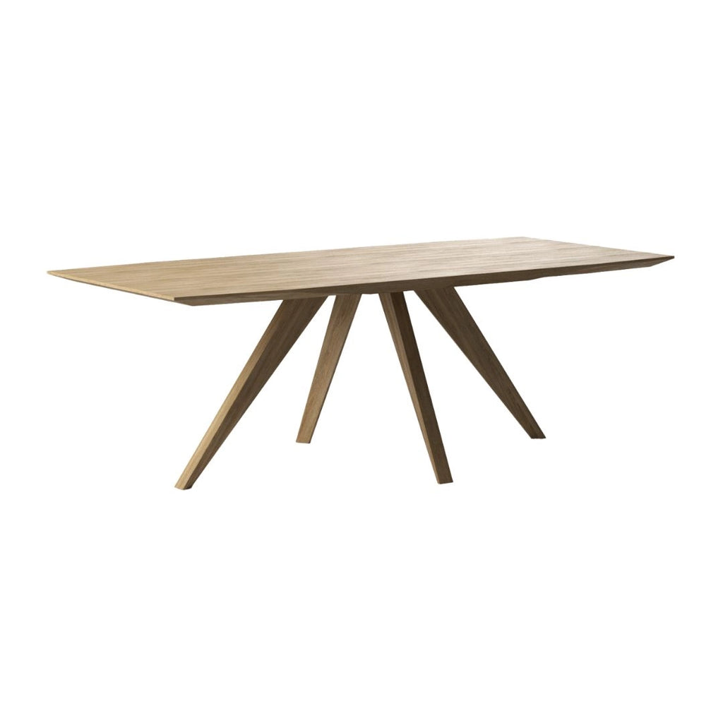 FACETTO - Wooden Dining Table - Minimalist Design - Kristensen Kristensen | Milola