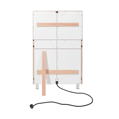 FLATMAT Desk - Foldable Desk in White - Minimalist Design - Müller Small Living | Milola