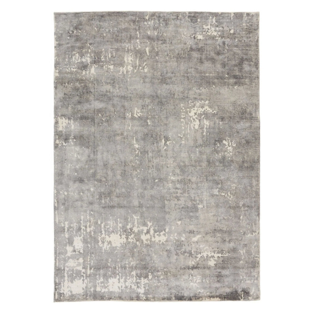 FULLER - Viscose & Wool - Elegant Rug in Grey - Linie Design | Milola