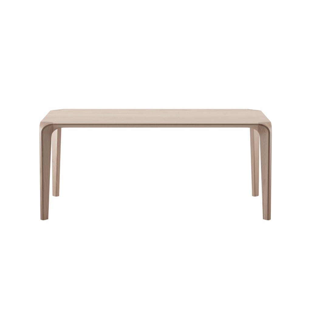 FLOW Dining Table in Oak Natural Soap - Artisan | Milola