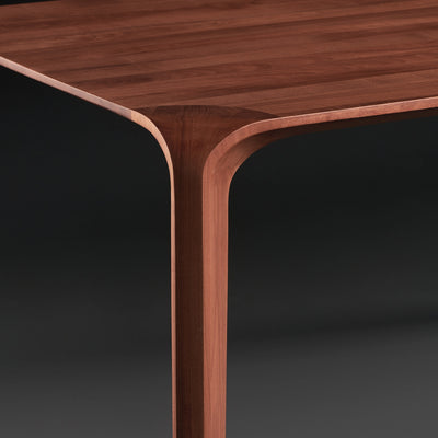 FLOW Dining Table in Walnut Natural Oil - Artisan | Milola