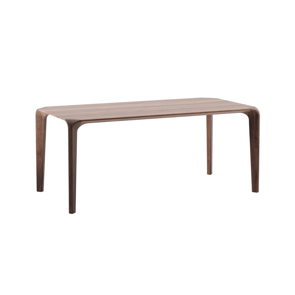 FLOW Dining Table in Walnut Natural Oil - Artisan | Milola