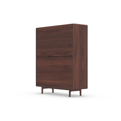 INVITO Highboard in Cherry Dark Oil - Artisan | Milola