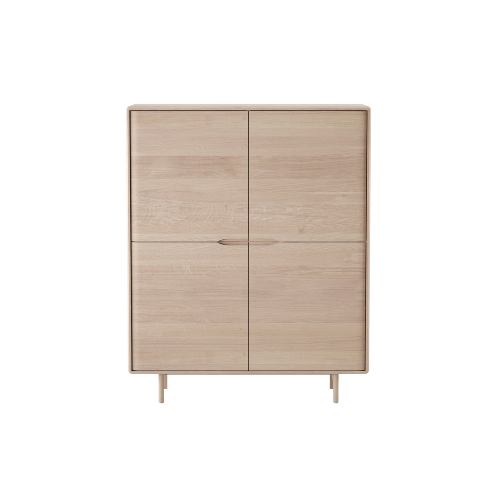 INVITO Highboard in Oak Natural Soap - Artisan | Milola