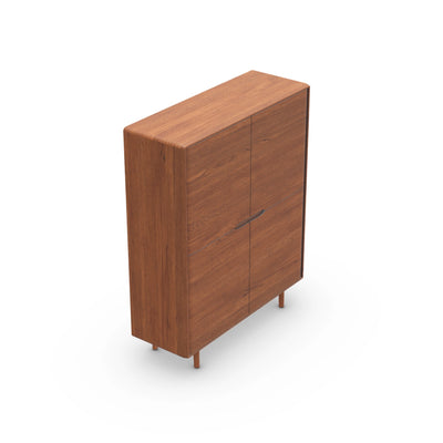 INVITO Highboard in Oak Wenge Oil - Artisan | Milola