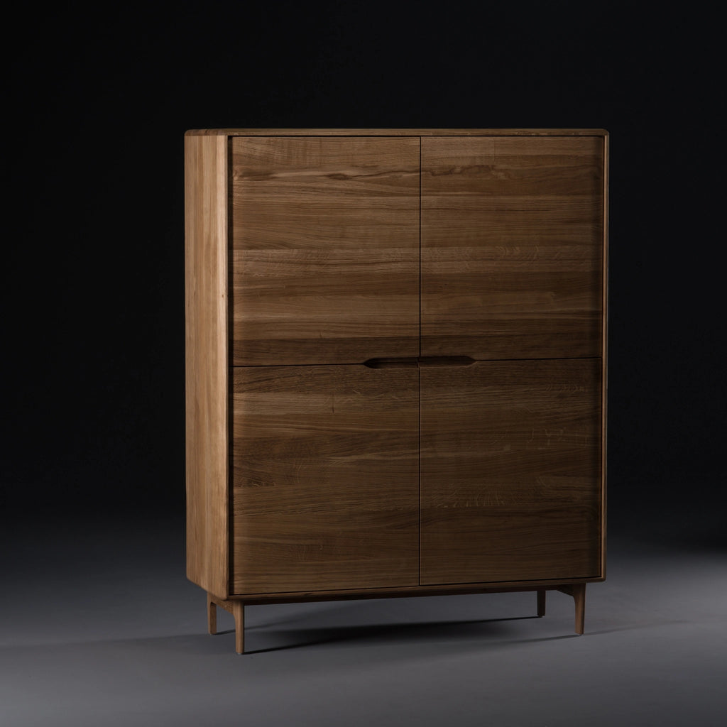 INVITO Highboard in Walnut Natural Oil - Artisan | Milola