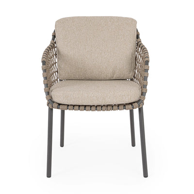 IVISSA Outdoor Dining Chair in Green - Bizzotto | Milola