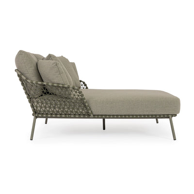 IVISSA Outdoor Daybed in Green - Bizzotto | Milola