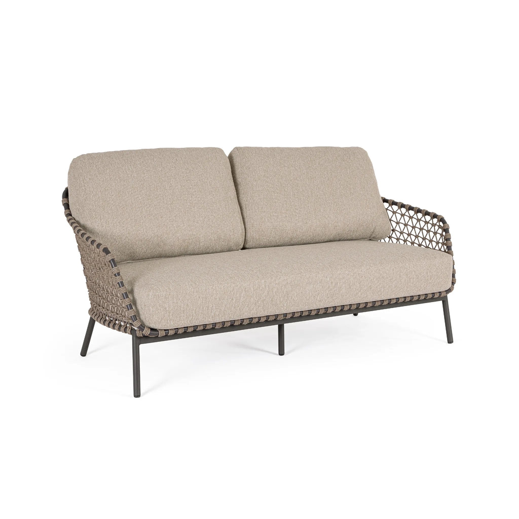 IVISSA Outdoor Sofa Set in Beige - Bizzotto | Milola