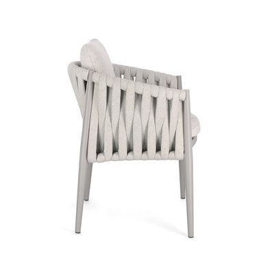 JACINTA Outdoor Dining Chair in Moon Sand - Bizzotto | Milola