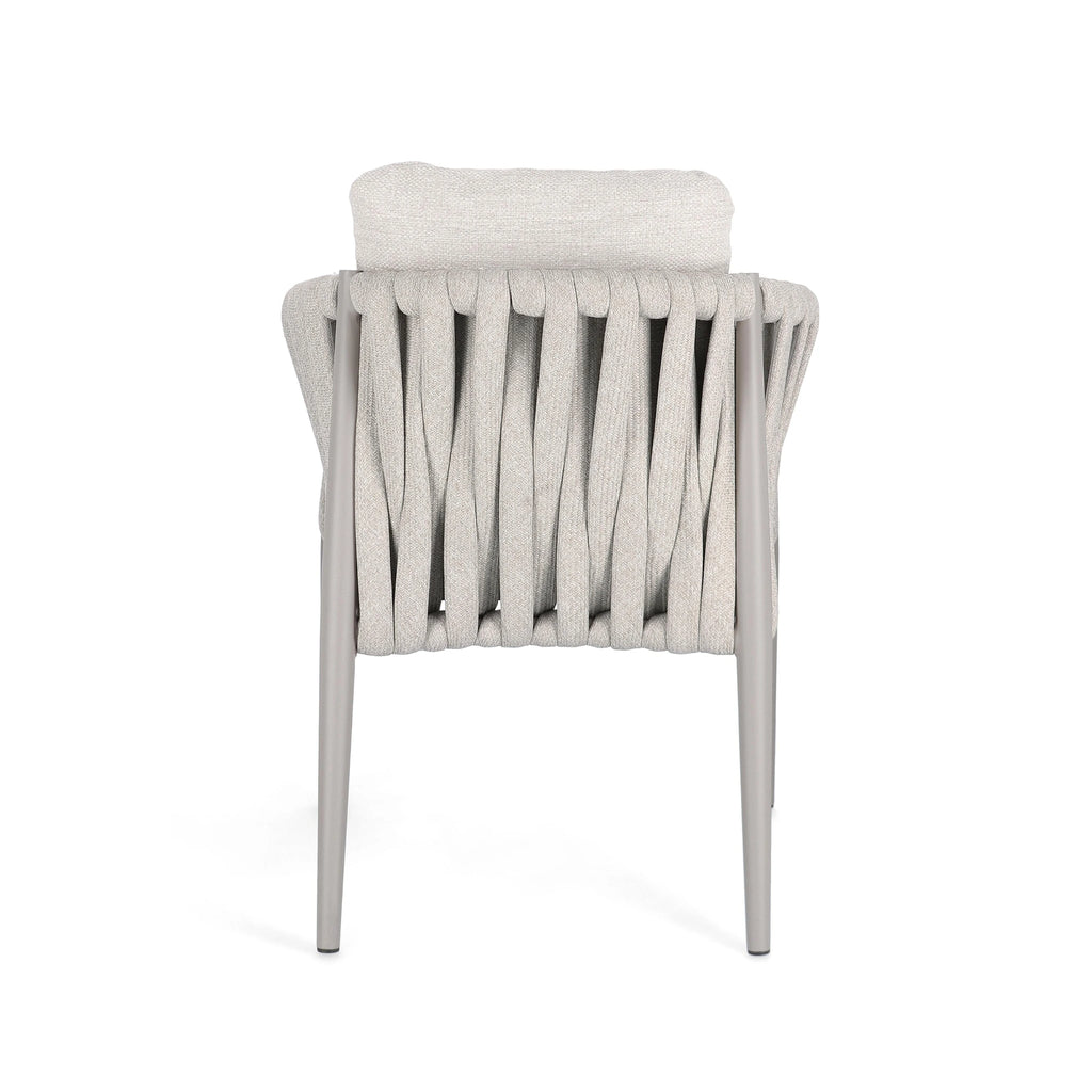 JACINTA Outdoor Dining Chair in Moon Sand - Bizzotto | Milola