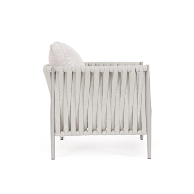 JACINTA Outdoor Lounge Chairs in Moon Sand - Bizzotto | Milola