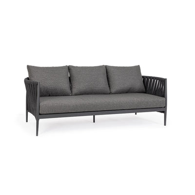 JACINTA Outdoor Sofa in Charcoal - Bizzotto | Milola