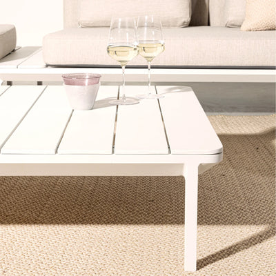 MATRIX Modular Outdoor Sofa in White - Bizzotto| Milola