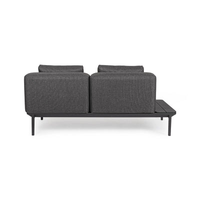 MATRIX Modular Outdoor Sofa in Charcoal - Bizzotto| Milola