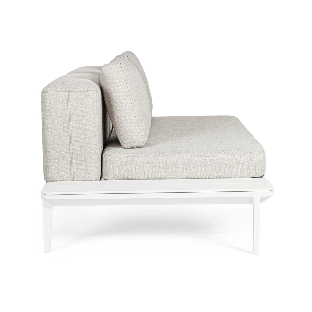 MATRIX Modular Outdoor Sofa in White - Bizzotto| Milola