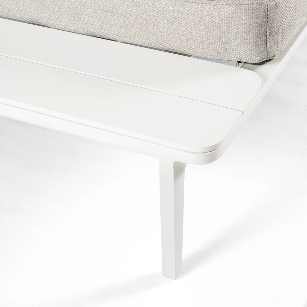 MATRIX Modular Outdoor Sofa in White - Bizzotto| Milola