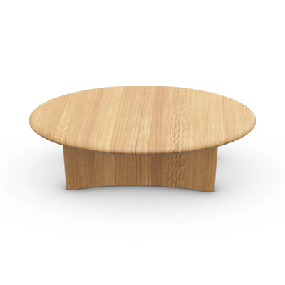 MONUMENT Round Coffee Table in Oak Natural Oil - Artisan | Milola