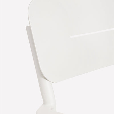 NEBULA Outdoor Dining Chair in White - Bizzotto | Milola