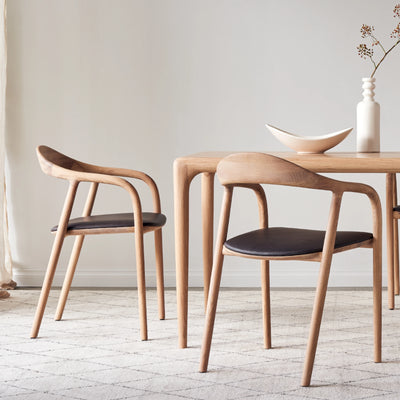 NEVA Chair in Oak Natural Soap - Artisan | Milola