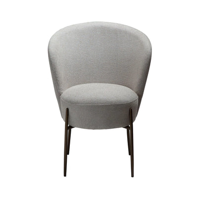 ORBIT Dining Chair in Cashmere Fabric - Danform | Milola