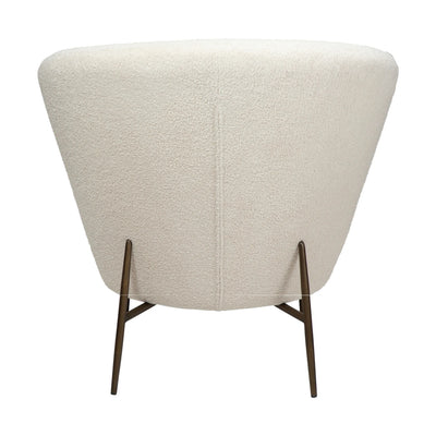 ORBIT Lounge Chair in Beige Fabric - Danform | Milola