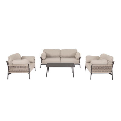 PARDIS Sofa Set in Raven/Black - Bizzotto | Milola