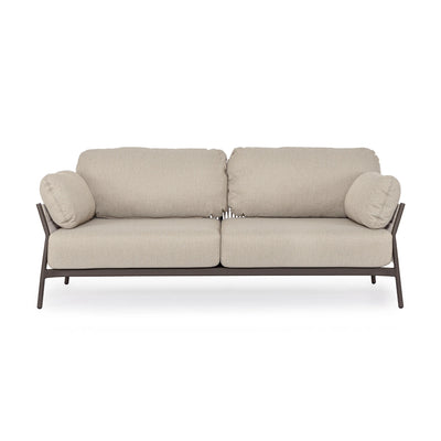 PARDIS Outdoor Sofa in Raven Black/Beige - Bizzotto | Milola