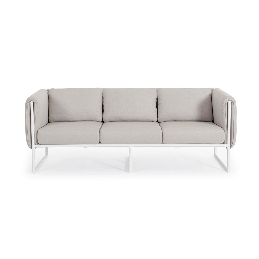 PIXEL 3 Seater Outdoor Sofa in Sand - Bizzotto | Milola